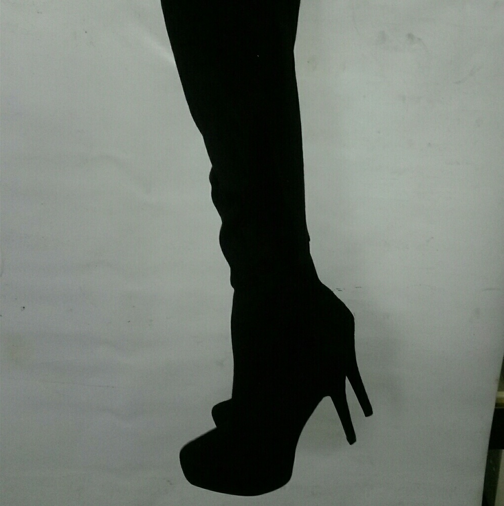 High Heel Soft Thigh Boots